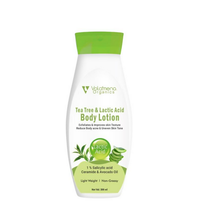 Volamena Tea Tree & Lactic Acid Body Lotion With Ceramide Hover Image
