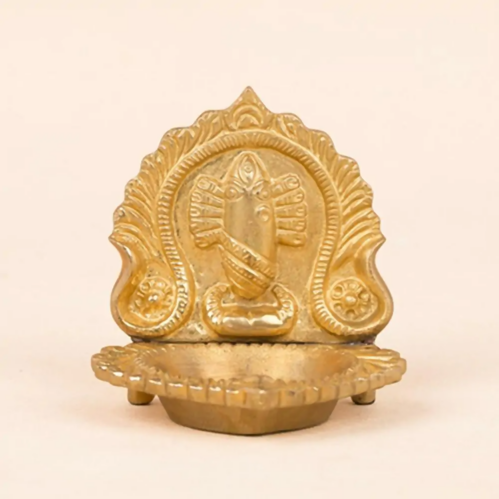 Isha Life Linga Bhairavi Brass Lamp