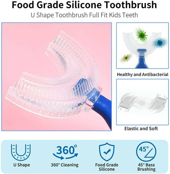 Tekme U Shaped Toothbrush For Kids Main Image