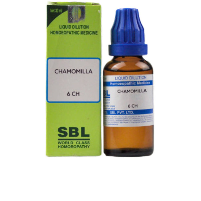 SBL Homeopathy Chamomilla Dilution Main Image