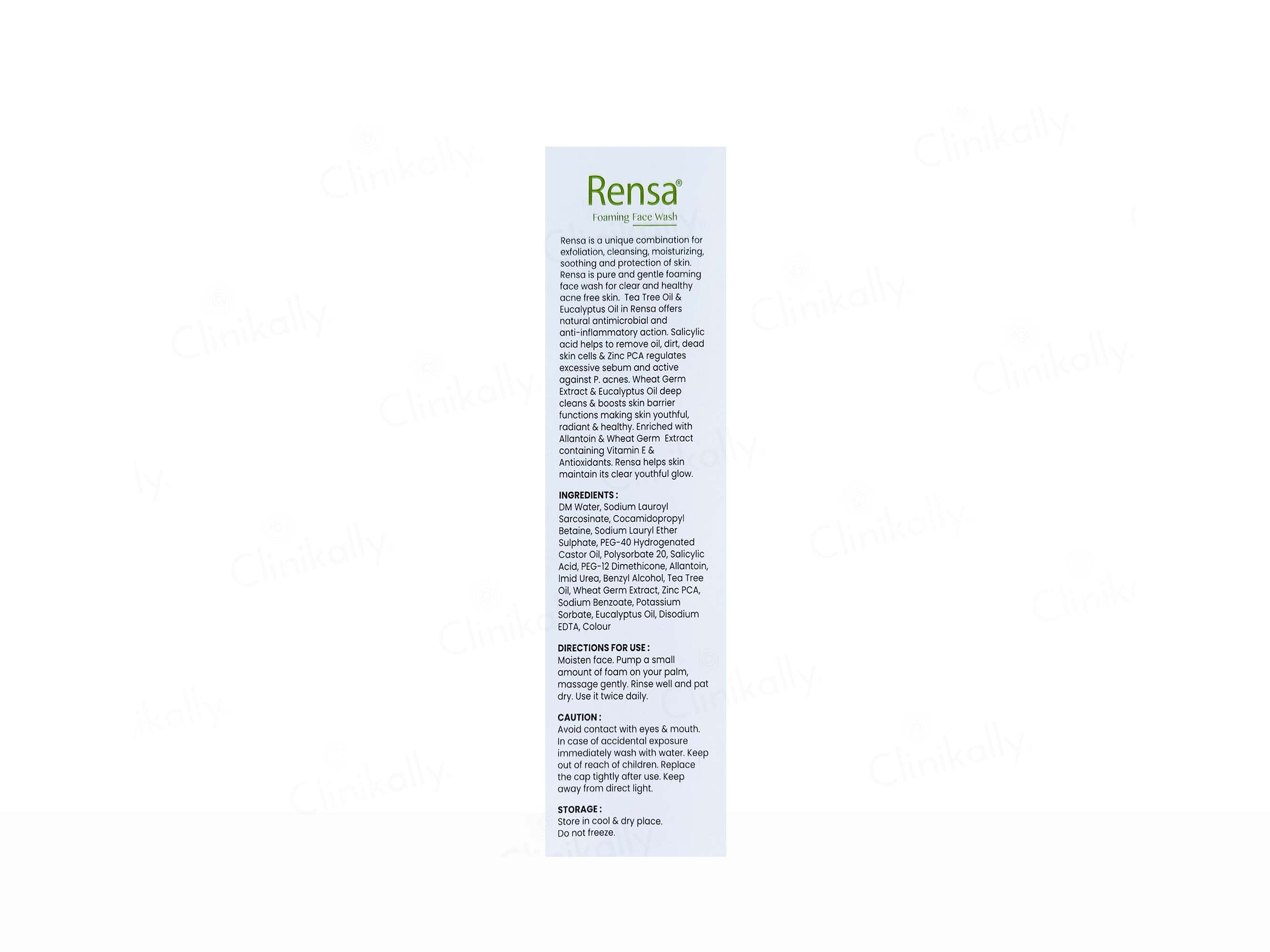 Rensa Foaming Face Wash
