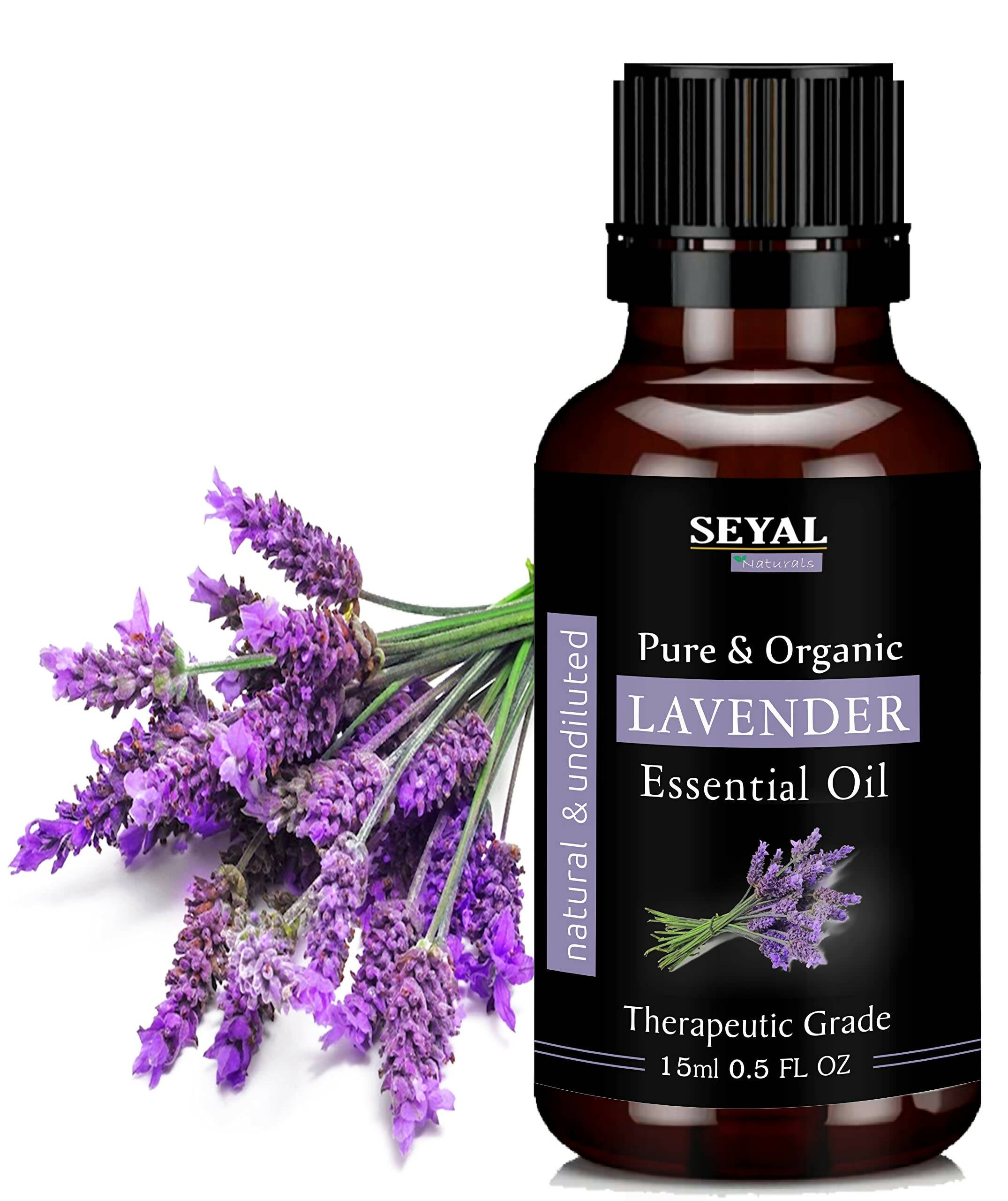 Seyal Naturals Lavender Essential Oil for Skin & Hair Care