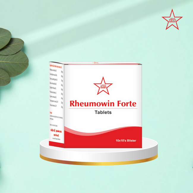 Skm Ayurveda Rheumowin Forte Tablet Hover Image