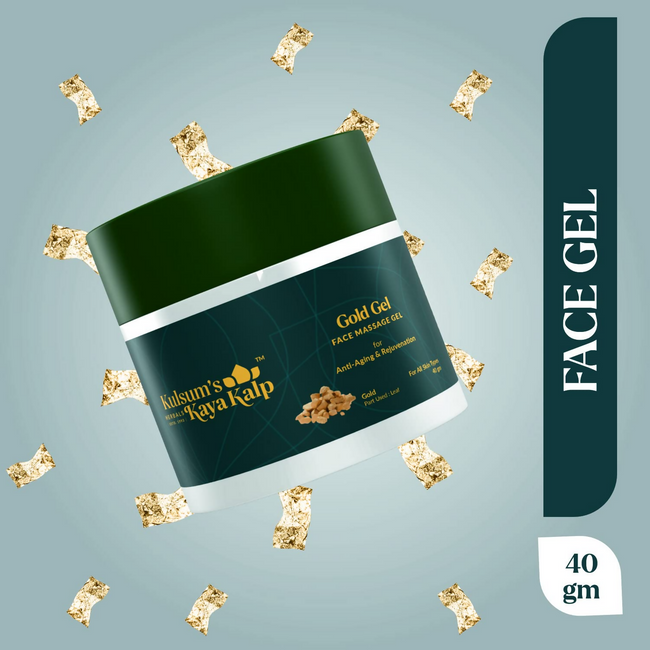 Kulsum's Kaya Kalp Gold Face Massage Gel For All Skin Types Main Image