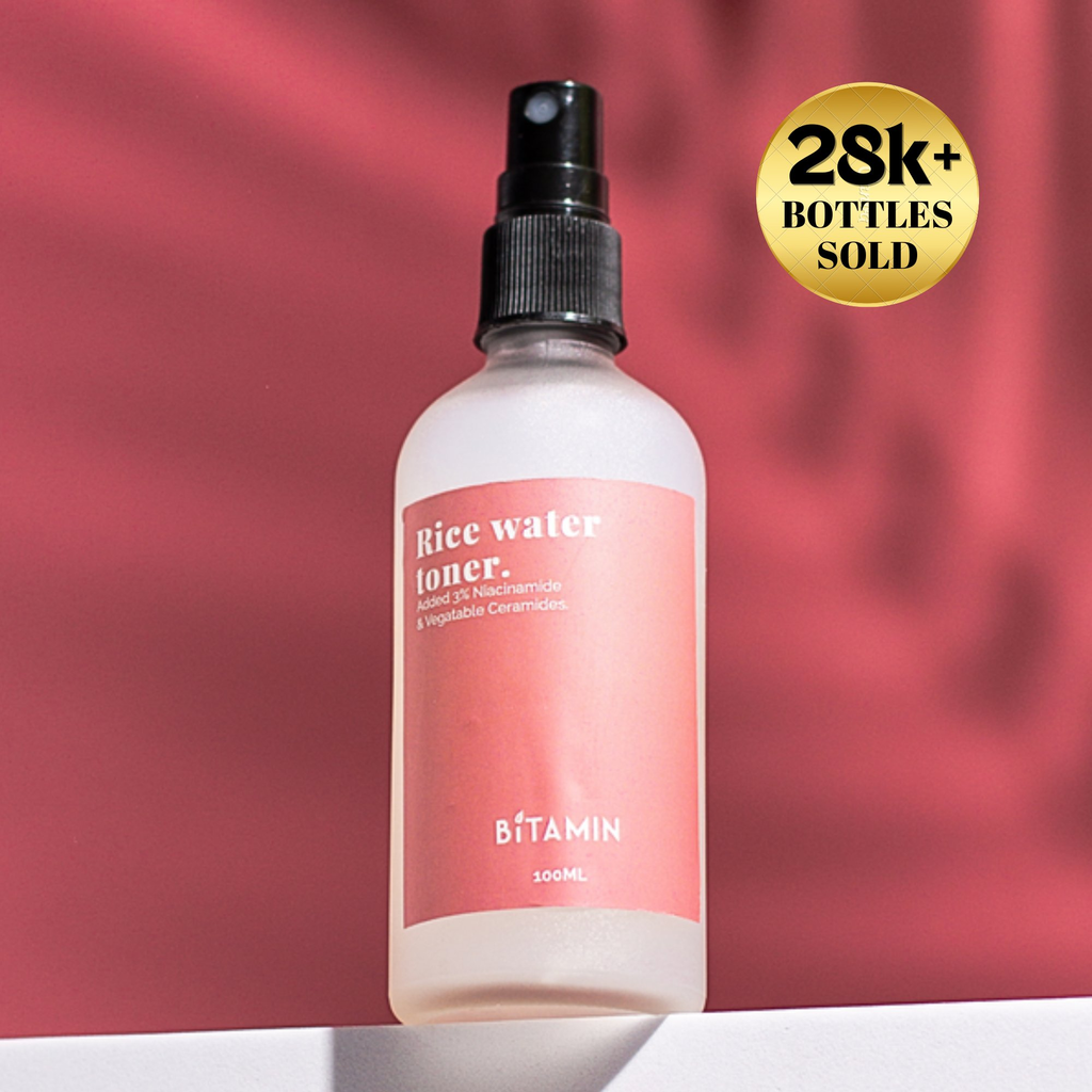 Bitamin 3% Niacinamide & Rice Water Face Toner