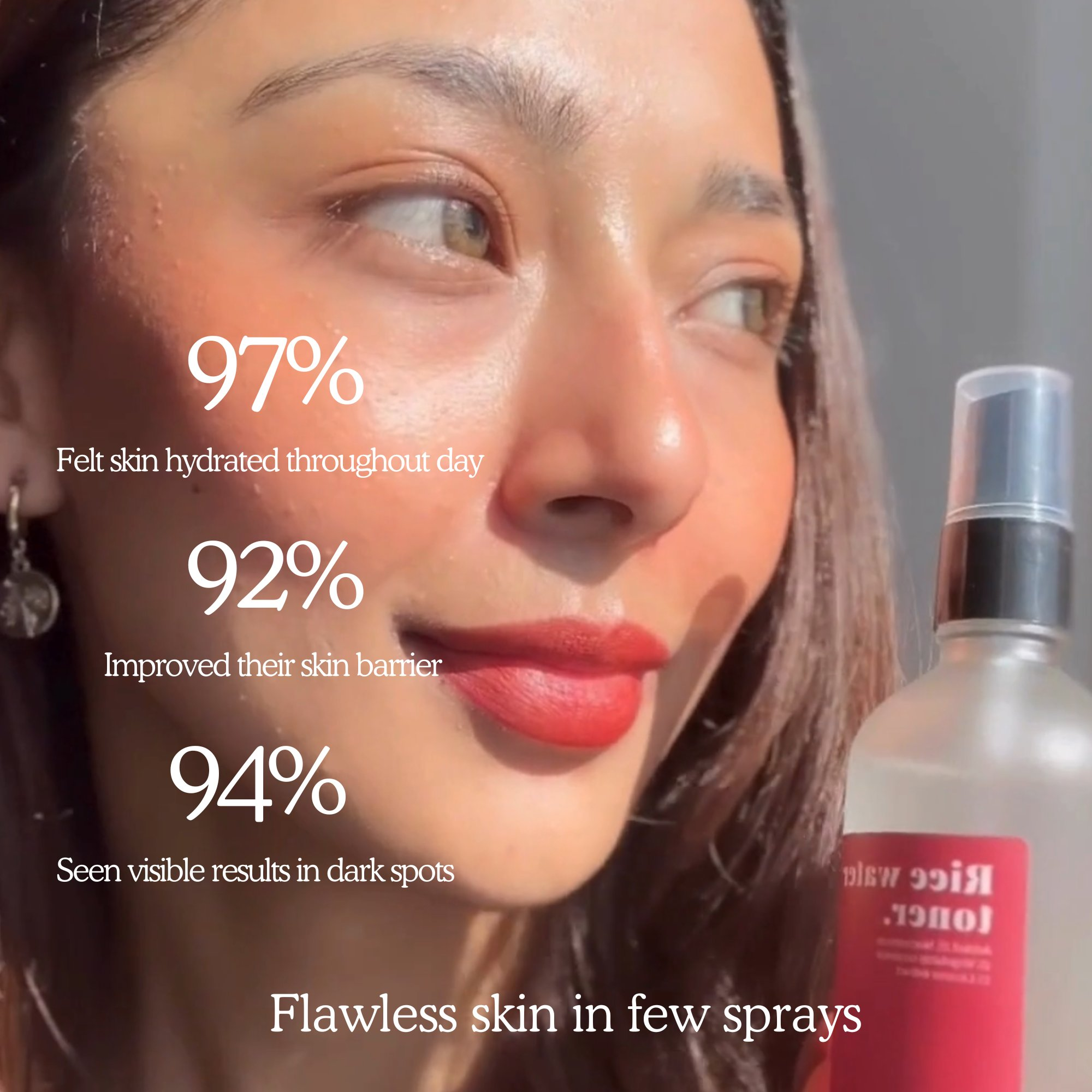 Bitamin 3% Niacinamide & Rice Water Face Toner