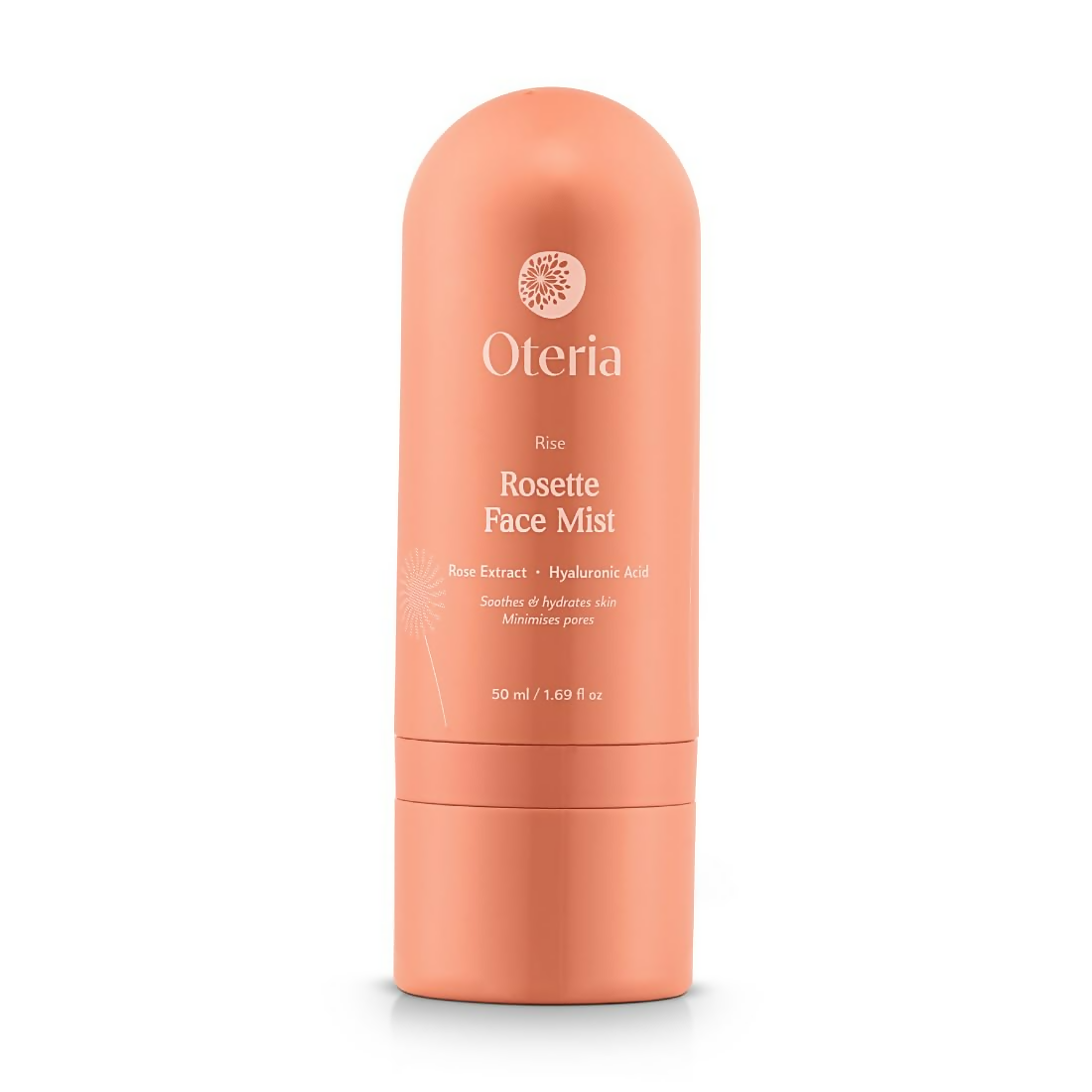 Oteria Luxury Rosette Face Mist Toner with Rose Water & Hyaluronic Acid, Toning Solution For Glowing Skin