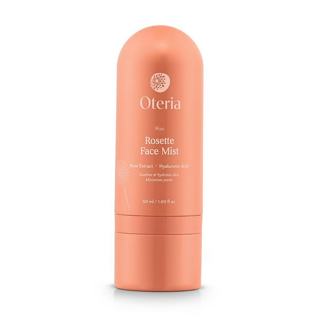 Oteria Luxury Rosette Face Mist Toner with Rose Water & Hyaluronic Acid, Toning Solution For Glowing Skin Main Image