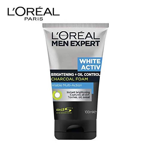 L'Oreal Paris Men Expert White Activ Oil Control Charcoal Brightening Foam