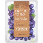 Tonymoly Fresh To Go Grape Mask Sheet Pore Care - Korean Skincare