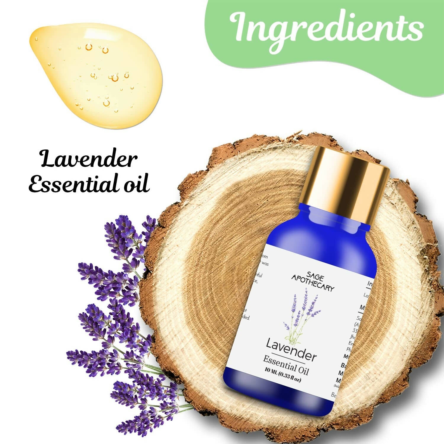 Sage Apothecary Lavender Essential Oil