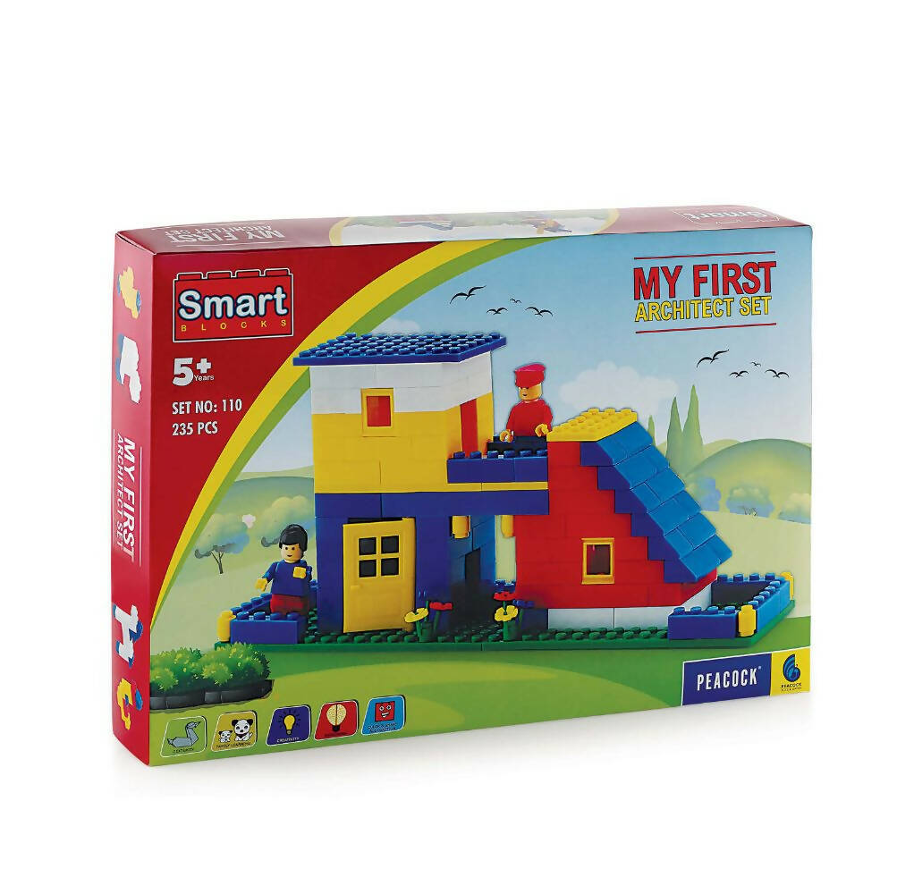 Peacock My First Architect Set Building Block Set For Kids
