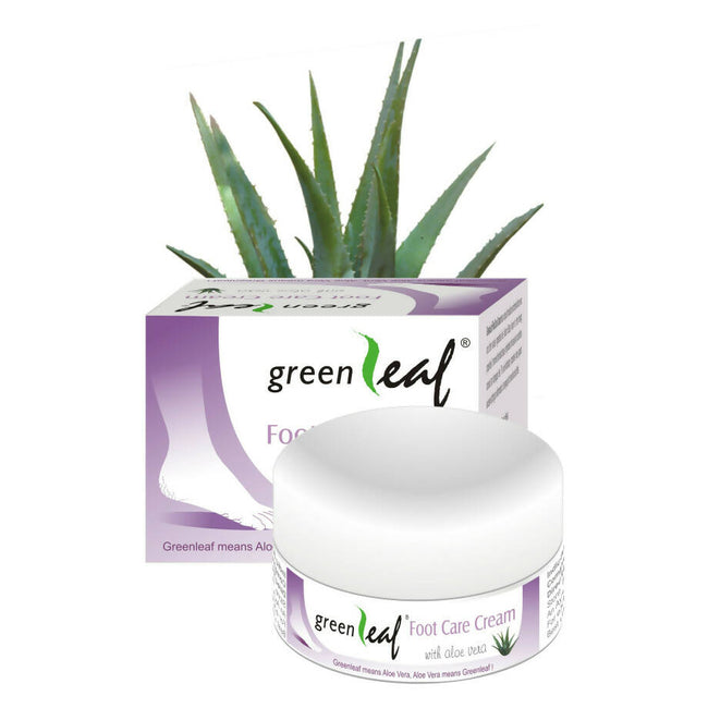 Green Leaf Foot Care Cream Hover Image
