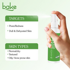 Bake 3% Pha Pore Minimising Toner With Gluconolactone & Niacinamide For Open Pores & Acne