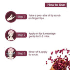 Mother Sparsh Rose & Beetroot Lip Lightening Scrub