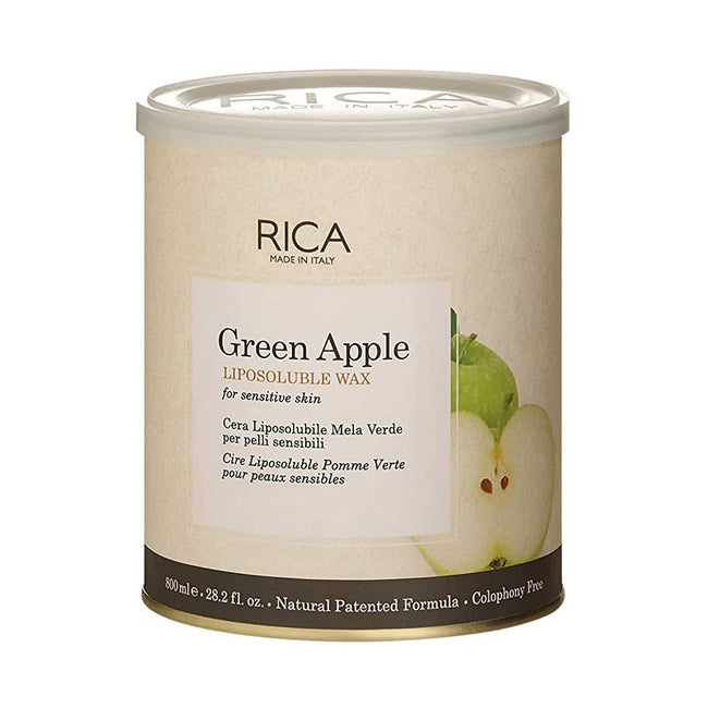Rica Green Apple Liposoluble Wax For Sensitive Skin Hover Image