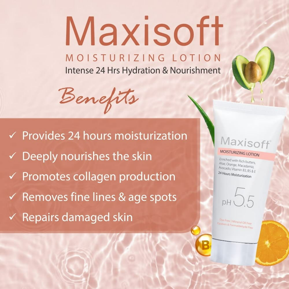 Maxisoft Moisturizing Lotion 24Hrs Moisturisation