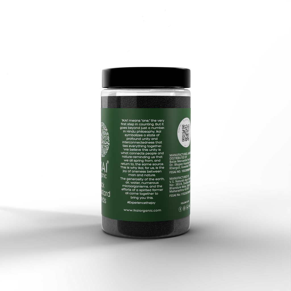 IKAI Organic Black Mustard Seeds