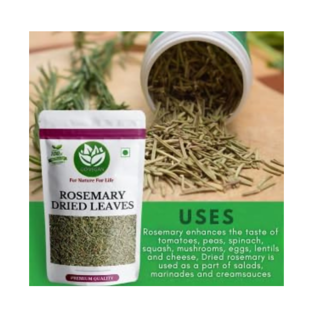 Go Vegan Rosemary Dried Leaves For Hair Growth