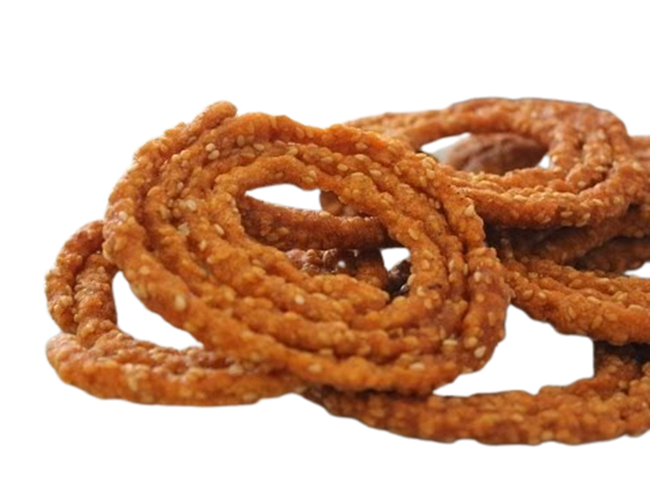 Karapu Sakinalu / Rice Flour Sakinalu(Spicy) Hover Image