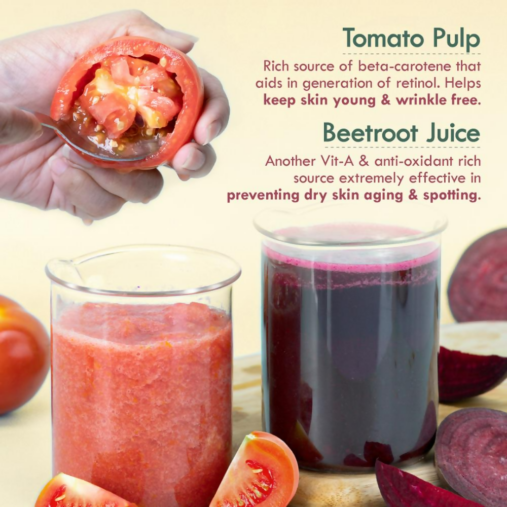 Nat Habit Active Beetroot Tomato Vitamin A Face Gel