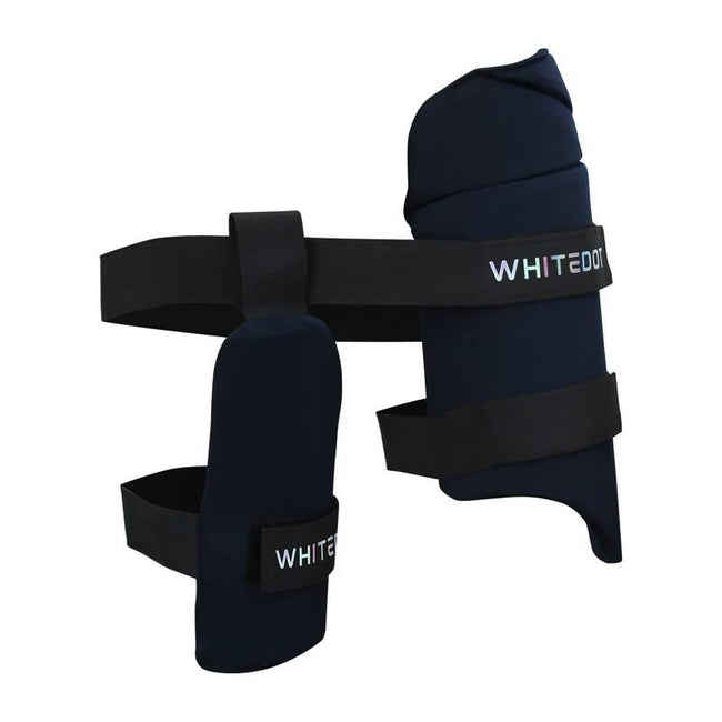 Whitedot Dot 2.1 Combo Thigh Guard (Black) Main Image