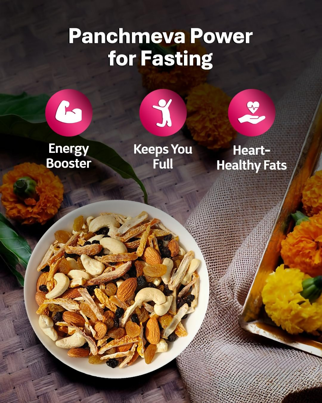 True Elements Panchmeva Dry Fruits Mix