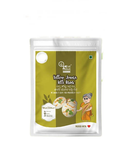 Eat Millet Yellow Jowar Idli Rava