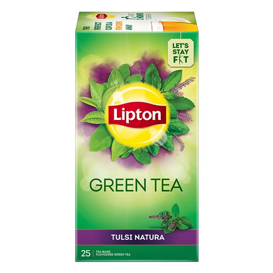 Lipton Tulsi Natura Green Tea Bags Main Image