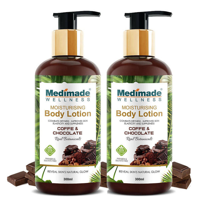 Medimade Wellness Coffee and Chocolate Moisturising Body Lotion Main Image