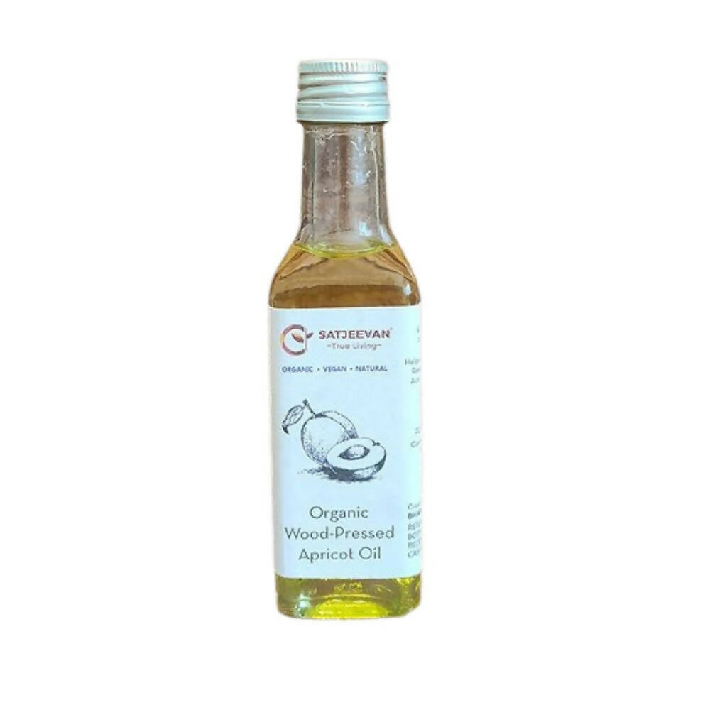 Satjeevan Organic Wood-Pressed Khubani Apricot Oil