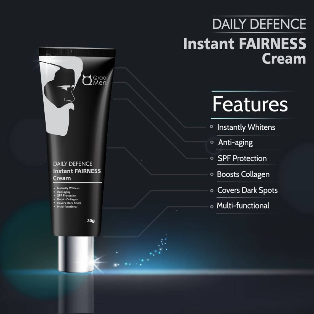 Qraa Men Daily Defence Instant Fairness Cream