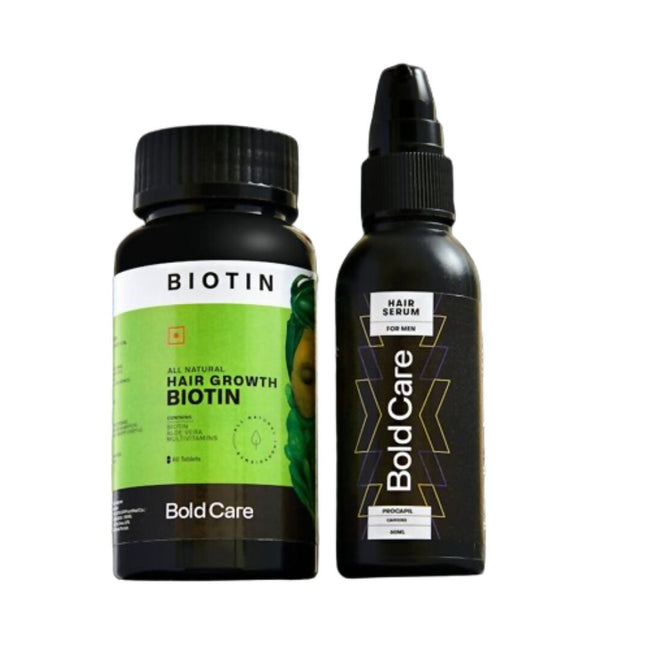 Bold Care Procapil Hair Serum + Biotin Supplements Combo Hover Image