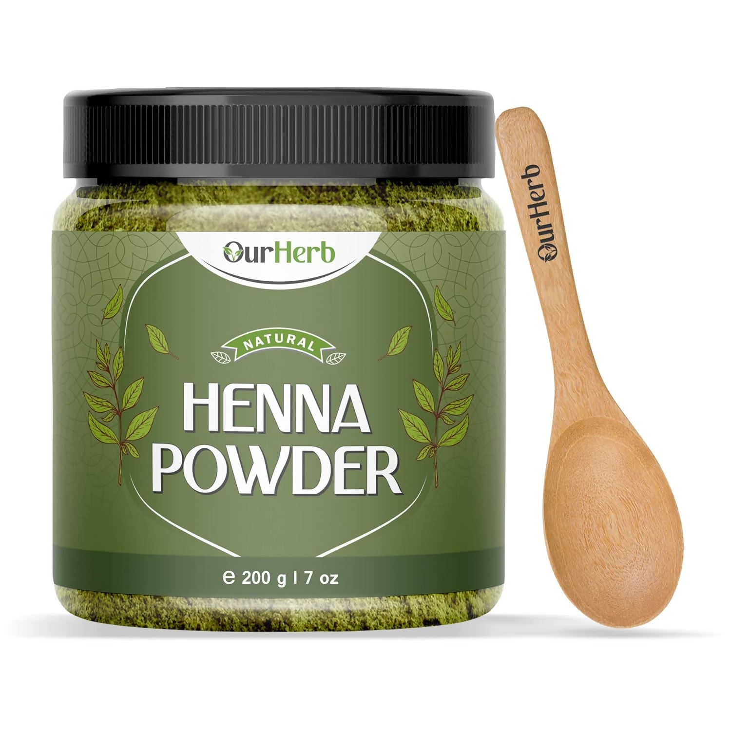 OurHerb Natural Henna Powder Enriched With Precious Herbals For Natural Hair Color