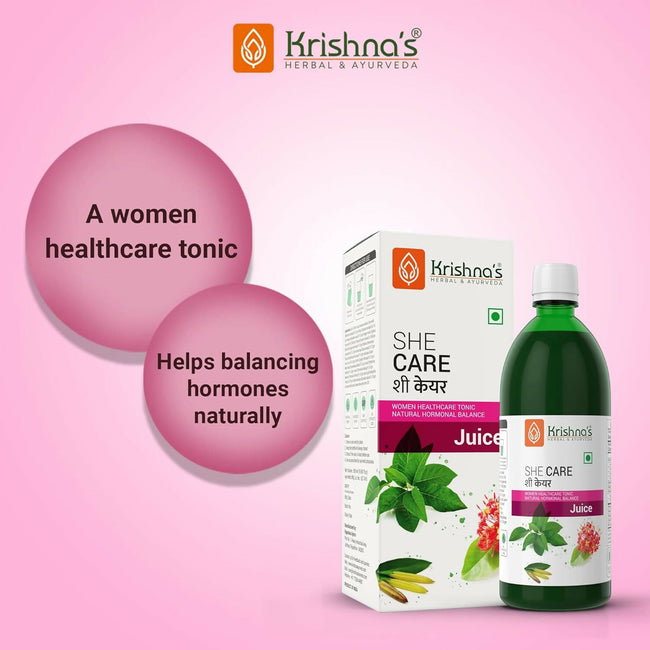 Krishna's Herbal & Ayurveda She Care Juice for Women Wellness Main Image