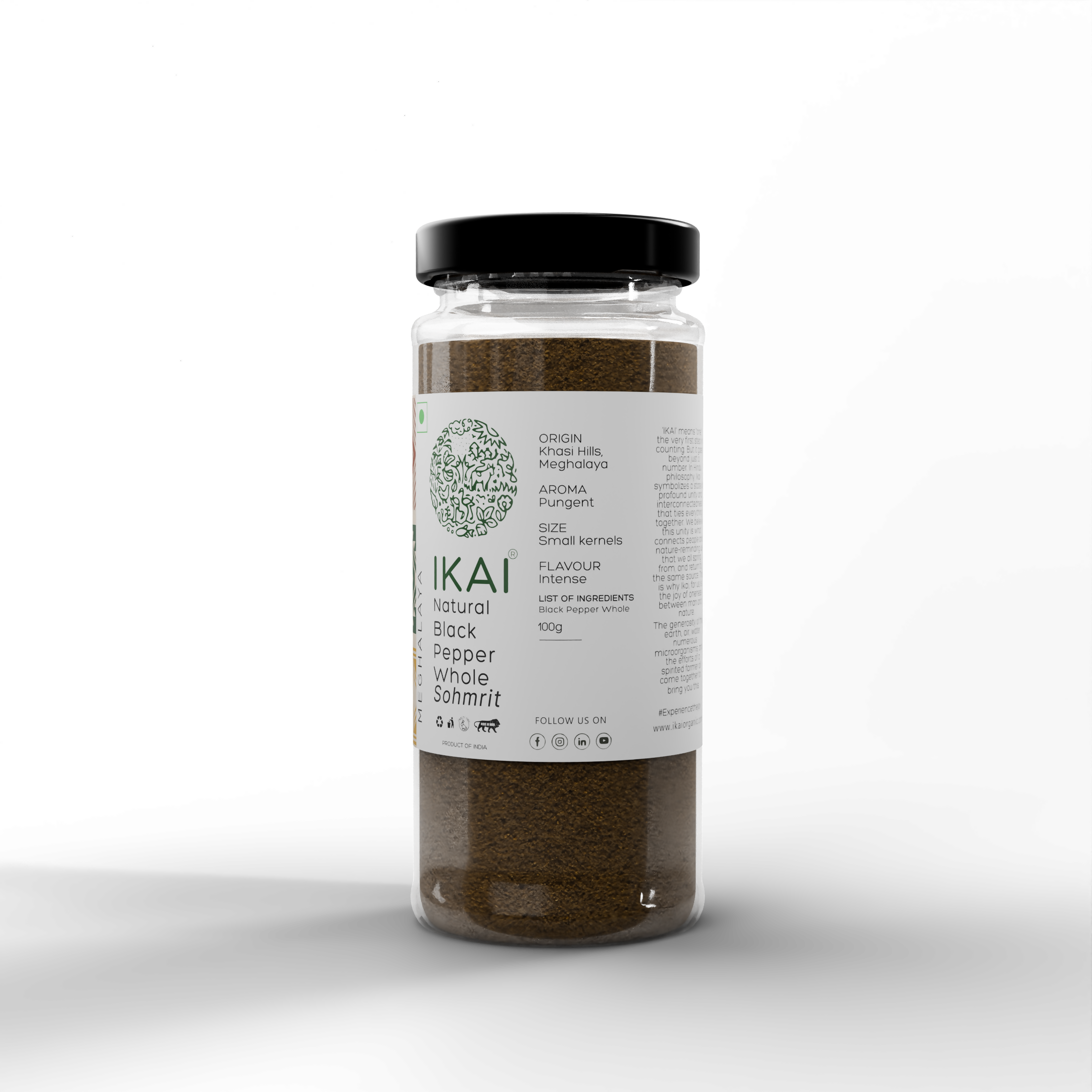 IKAI Natural Black Pepper Powder