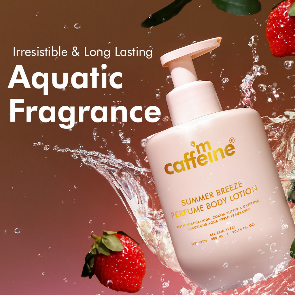 mCaffeine Summer Breeze Perfume Body Lotion