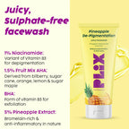 PLIX The Plant Pineapple De-Pigmentation Regime with Juicy Facewash & Serum