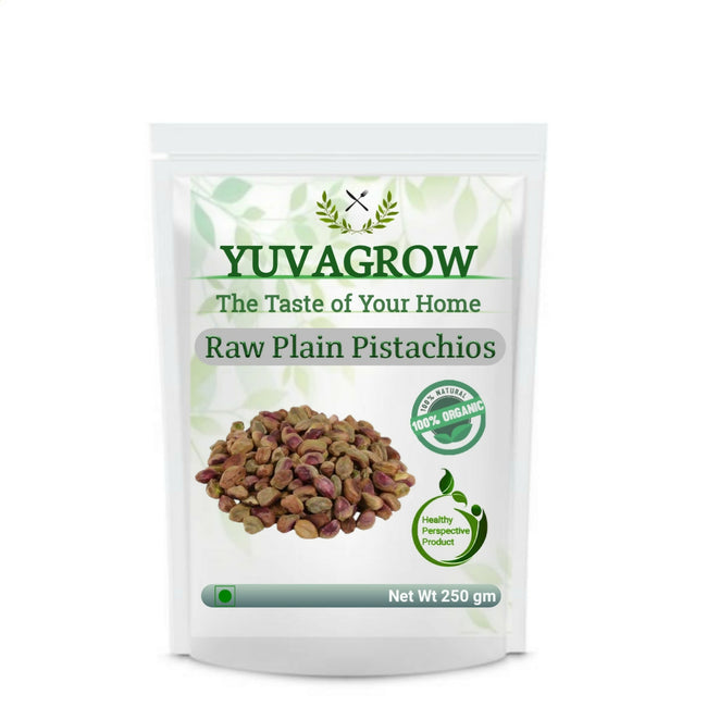 Yuvagrow Raw Plain Pistachos Hover Image