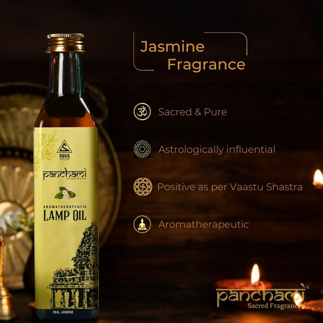 Panchami Sacred Fragrances - Jasmine Lamp Oil Main Image