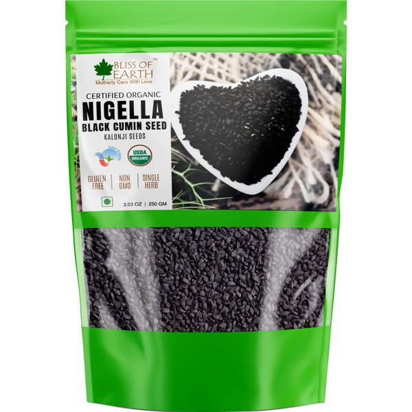 Bliss of Earth Nigella Black Cumin Seeds Hover Image