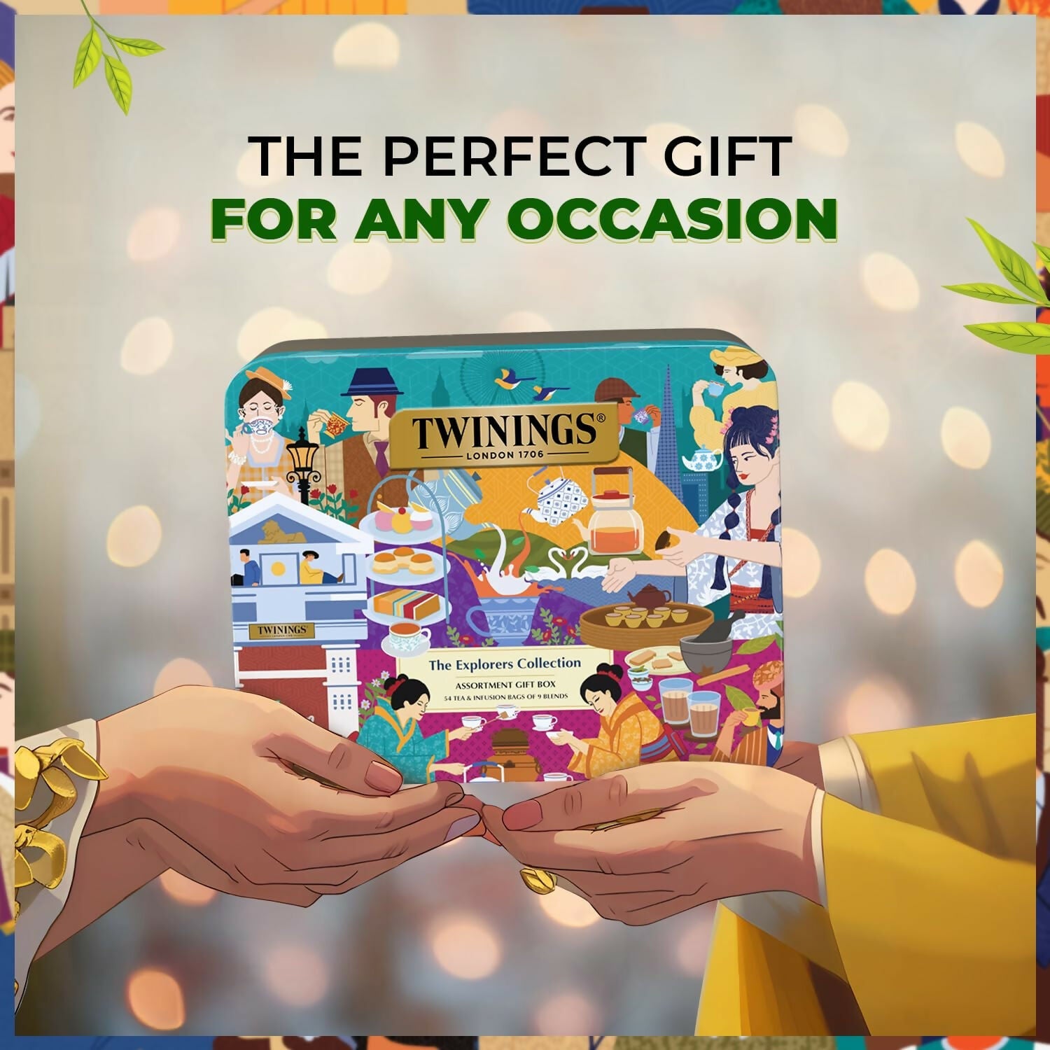 Twinings The Explorers Collection Assortment Tea Gift Set