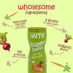 Happa Multigrain Carrot & Beetroot Melts Super Puffs (8 Months+)