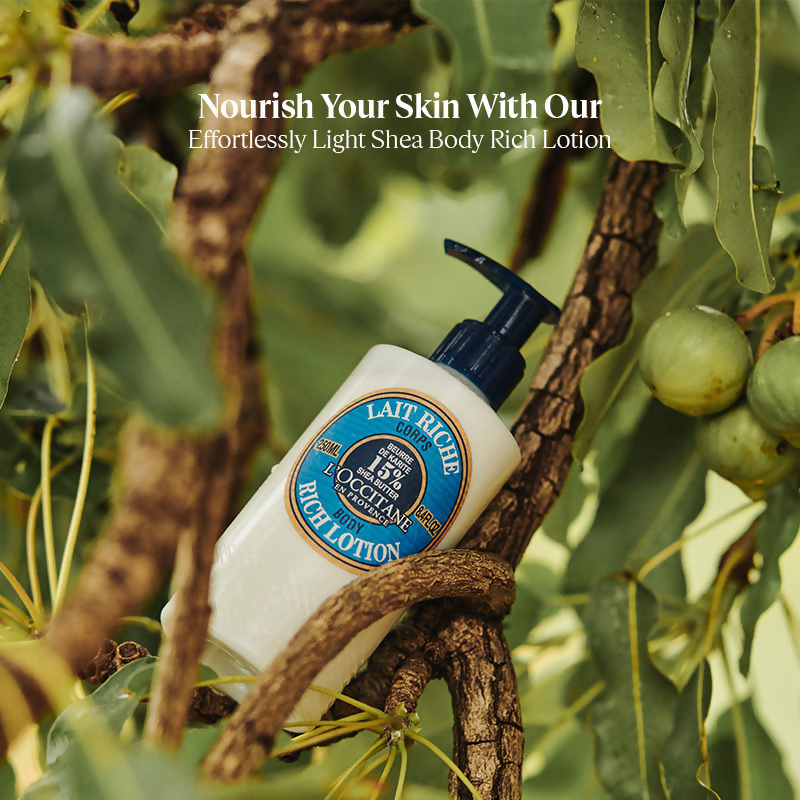 L'Occitane Moisturizing 15% Shea Butter Body Rich Lotion