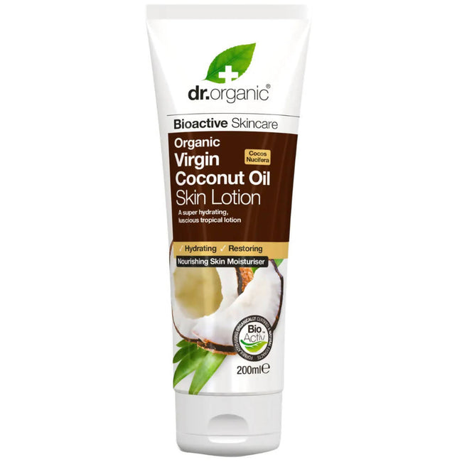 Dr.Organic Virgin Coconut Oil Skin Lotion Hover Image