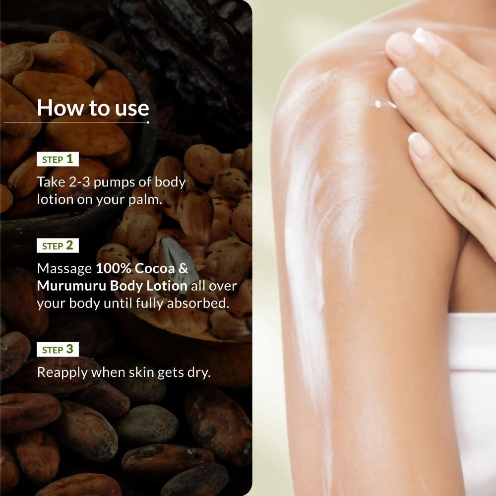 Lotus Botanicals 100% Cocoa & Murumuru Body Lotion