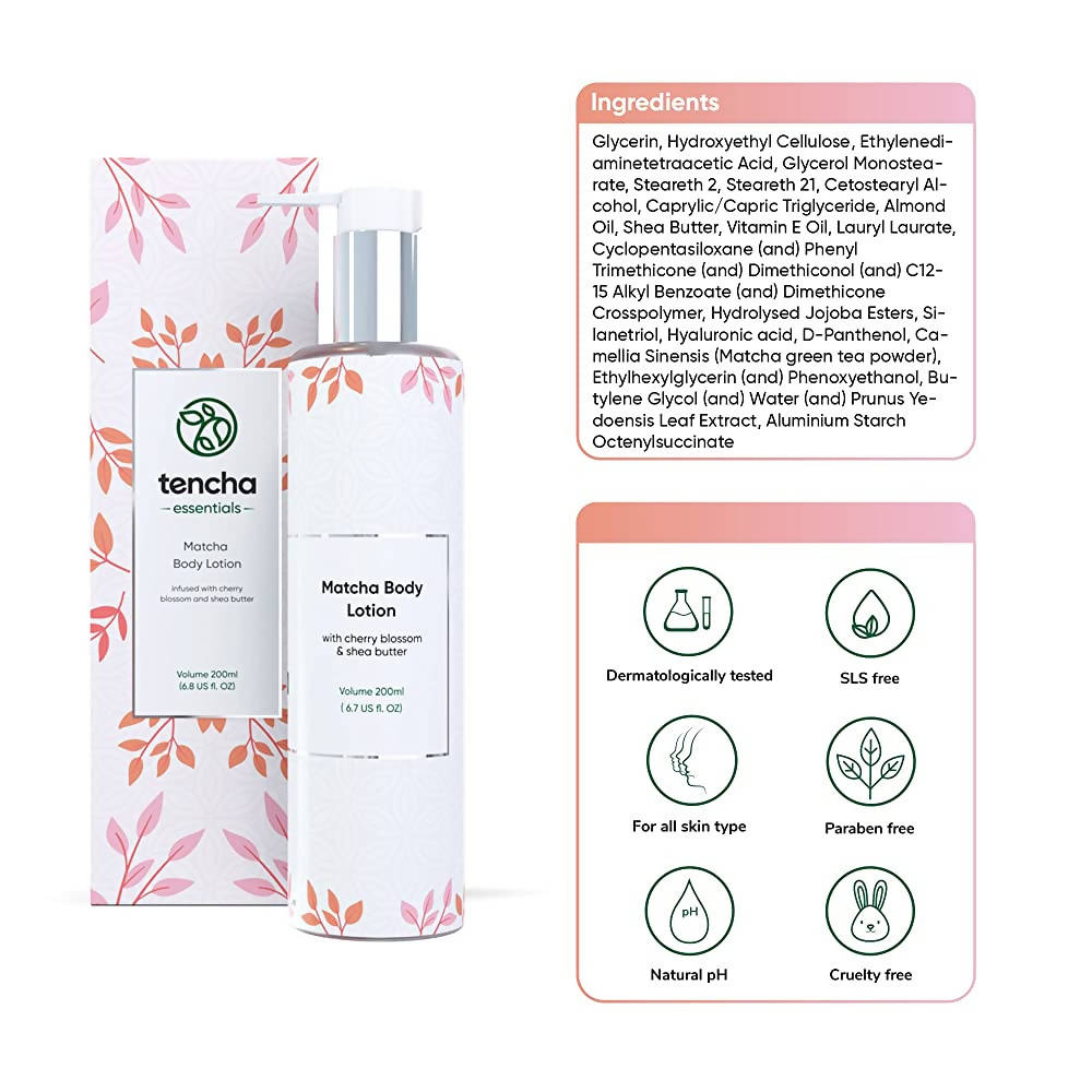 Tencha Essentials Matcha Body Lotion