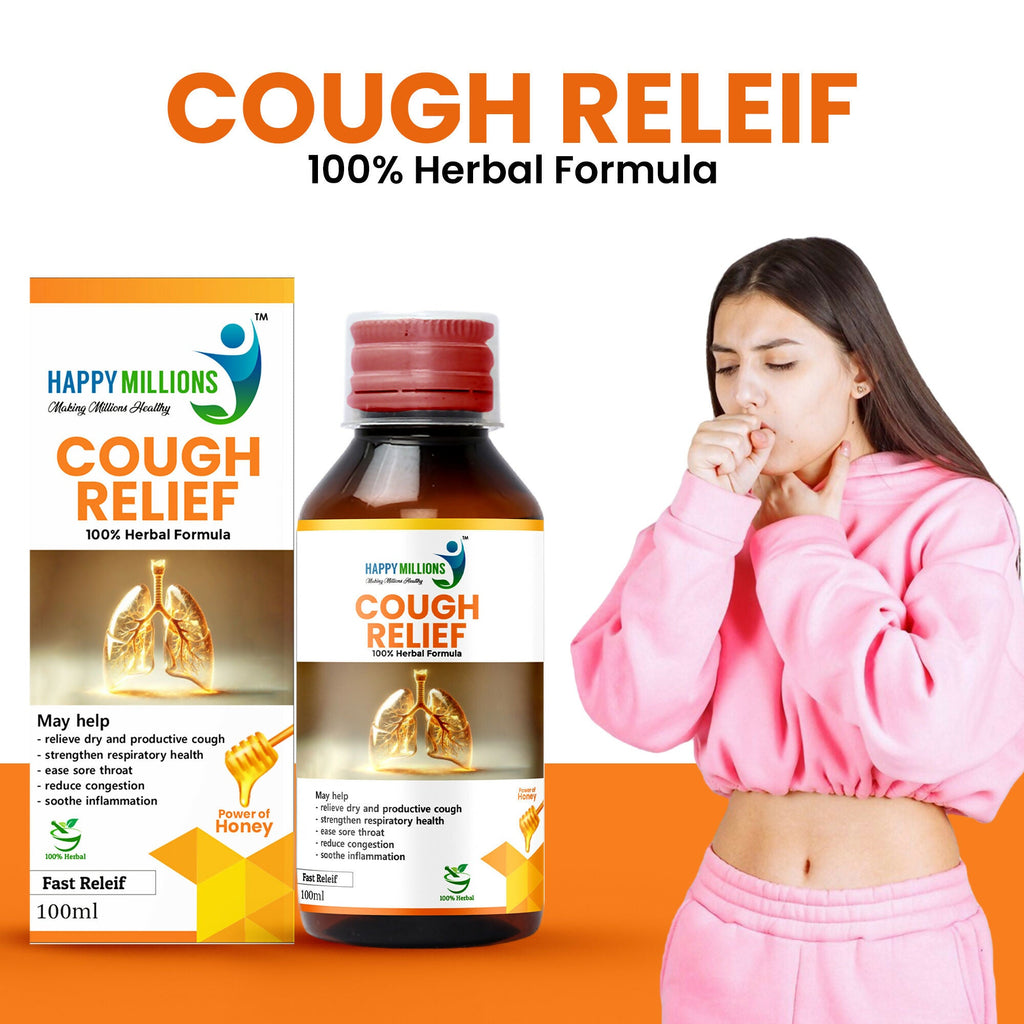 HappyMillions Cough Relief Syrup