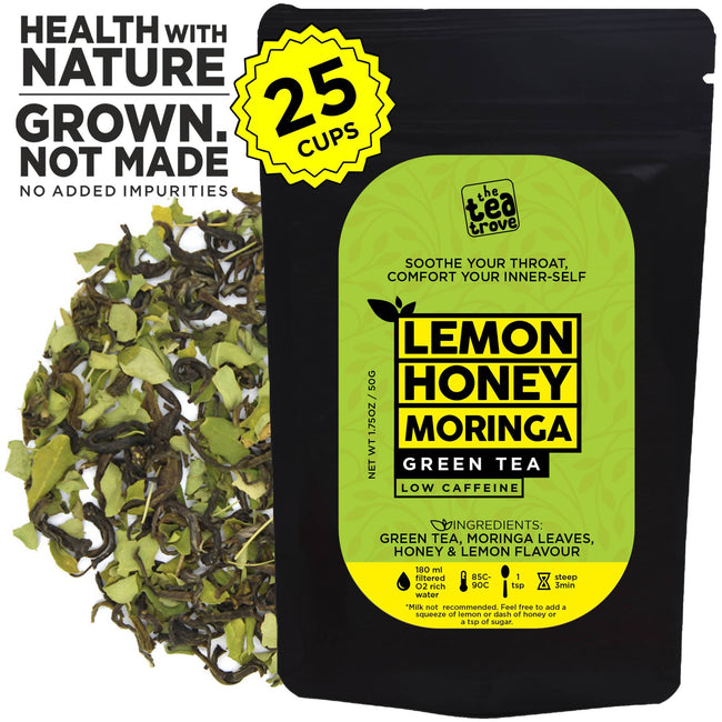 The Tea Trove - Lemon Honey Moringa Green Tea Main Image