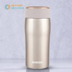 Borosil Cosmic Insulated Water Bottle Tumbler - 320ml (Gold)
